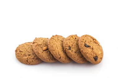 Çikolata parçacıklı kurabiye..