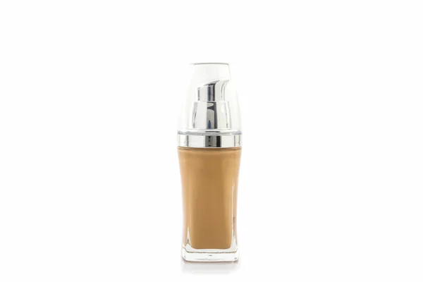 Beige Make-up Foundation in Luxusflasche. — Stockfoto