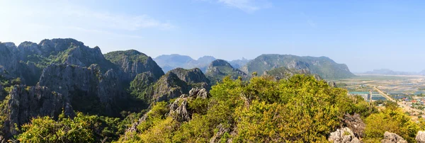 Panoramę Khao Dang widzenia, Samroiyod national park. — Zdjęcie stockowe