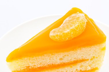 Portakal dilim kek, meyveli kek.