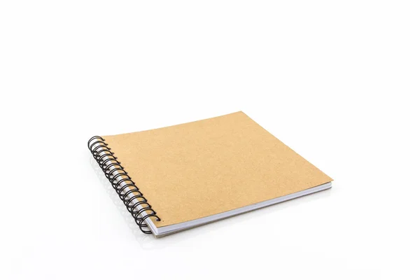 Sketch book on white background. — Stock Photo, Image