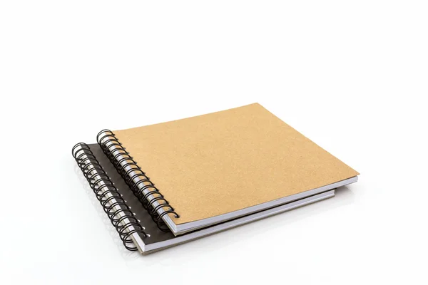 Sketch book on white background. — Stock Photo, Image