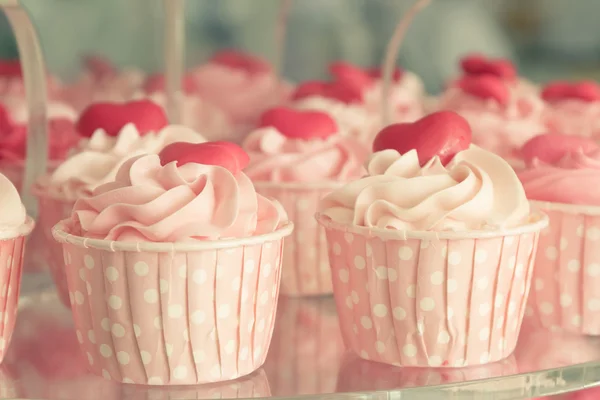 Colorido de pastel de taza dulce . — Foto de Stock