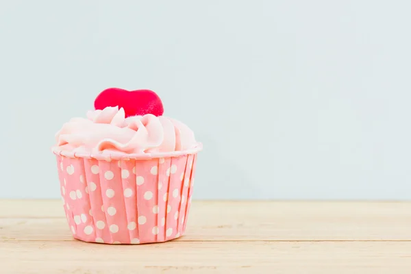 Coloré de gâteau de tasse sucrée . — Photo