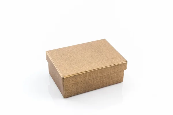 Caja de papel marrón  . — Foto de Stock