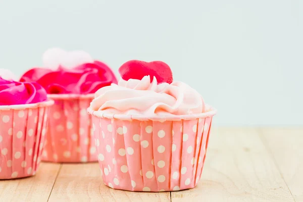 Colorido de bolo doce xícara . — Fotografia de Stock