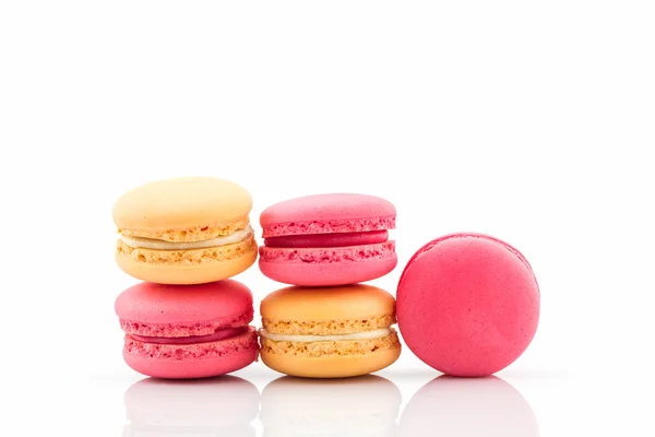 Sweet and colourful french macaroons or macaron. — Stock Photo, Image