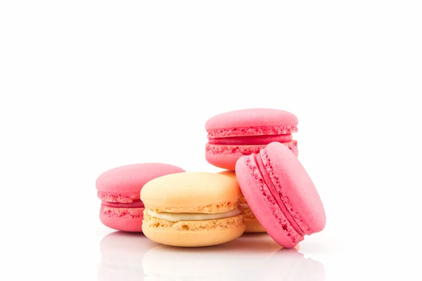 Sladký a barevné francouzská makaróny či macaron. — Stock fotografie