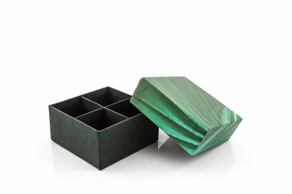 Grönbok box. — Stockfoto