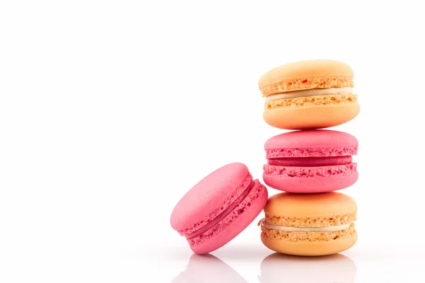 Sweet and colourful french macaroons or macaron. — Stock Photo, Image