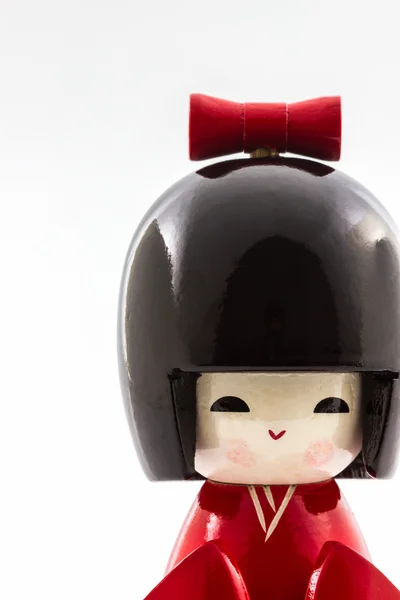 Japonské kokeshi panenky. — Stock fotografie