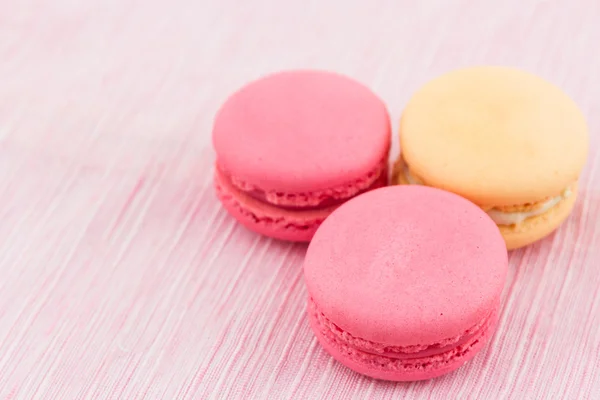 Sweet and colourful french macaroons or macaron. — Stock Photo, Image