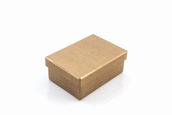 Caja de papel marrón . — Foto de Stock