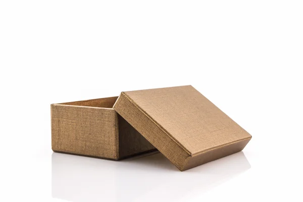 Brown paper box. — Stock Photo, Image