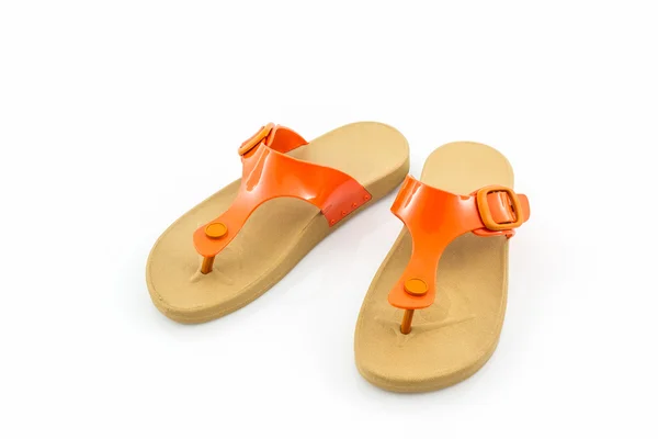 Färgglada sandaler skor. — Stockfoto