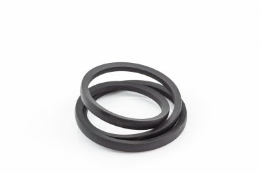 Siyah motoru kemeri aksesuarları.