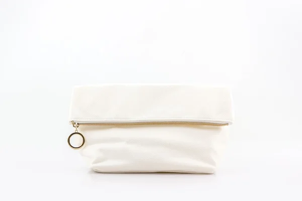 White makeup bag. — Stock Photo, Image