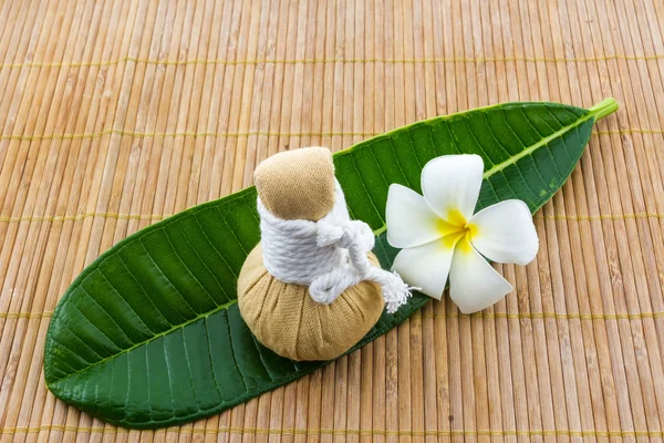 Spa herbal compressing bal. — Stock Photo, Image