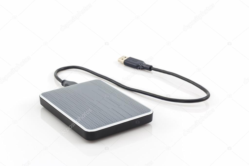 External hard drive for backup.