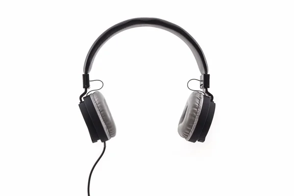 Auriculares negros . — Foto de Stock