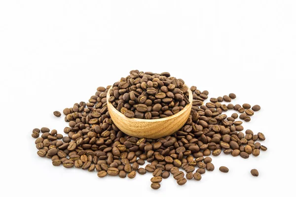 Group of roasted coffee beans. — Stock Photo, Image