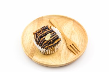 Çikolata lapa lapa mini ekmek.