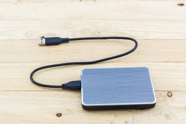 External hard drive for backup. — Stock Photo, Image