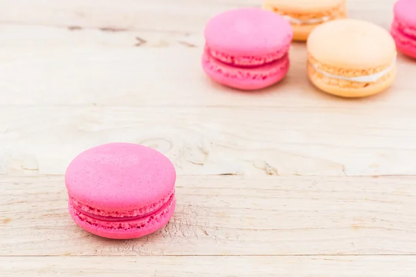 Sweet and colourful french macaroons or macaron. — Stock Photo, Image