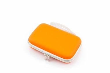 Taşıma çantası harici sabit disk.