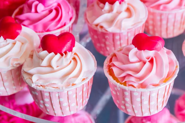 Colorido de pastel de taza dulce . — Foto de Stock