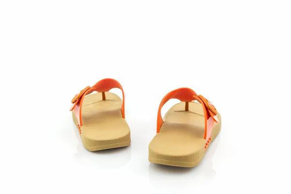 Bunte Sandalen Schuhe / Flip Flops. — Stockfoto