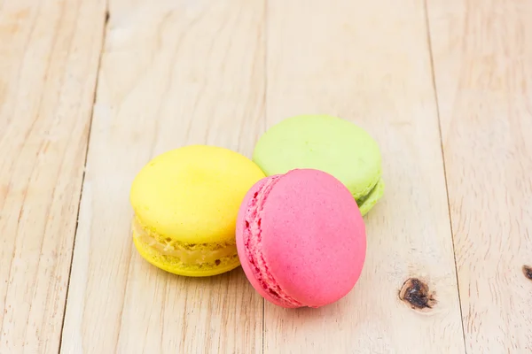 Macaron ou macaron français doux et coloré . — Photo