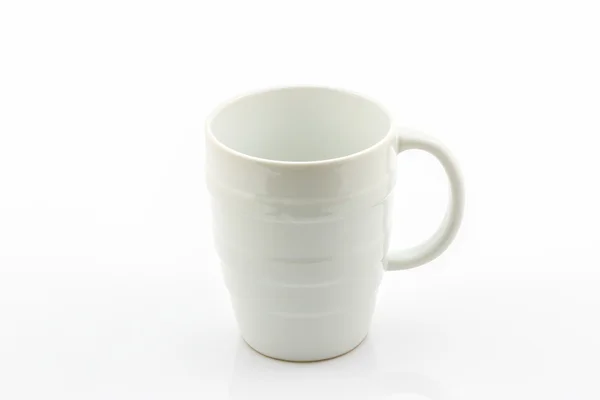 Λευκό κούπα από καφέ. — Φωτογραφία Αρχείου