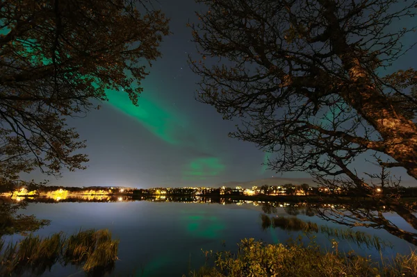 The polar lights in Norway — Stock Photo, Image