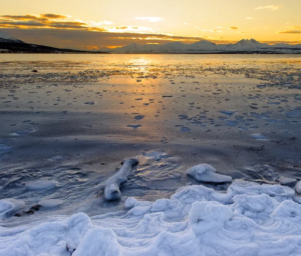 Aumento de invierno.Tromso — Foto de Stock