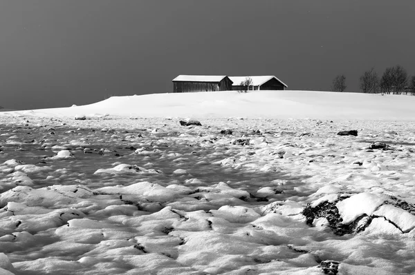 Pobřeží norského moře — Stock fotografie