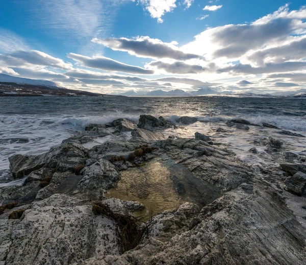 Coast of the Norwegian Sea — Stock Photo, Image