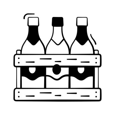 Kutlama bira şişeleri yılbaşı ya da Noel partileri için simge paketler