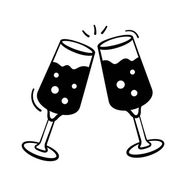 Şu büyüleyici tezahürat kadehlerine bakın.