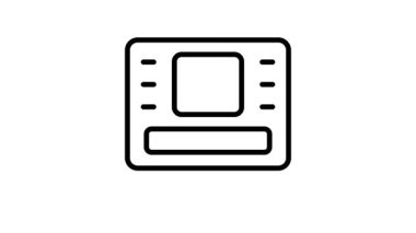 Nakit çekme aktarımını gösteren bir taslak biçimli canlandırma simgesi