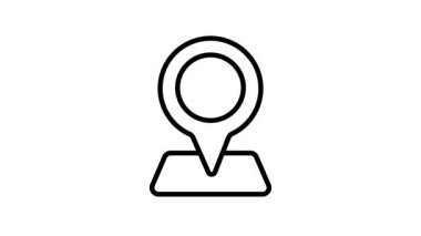 Hastanenin lokasyon şifresini gösteren canlandırılmış simgeyi düzenlemek kolay