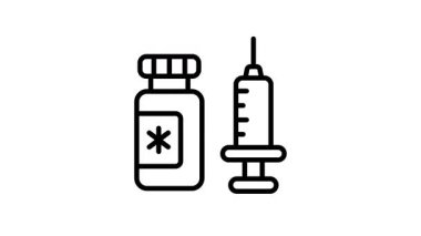 Aşı iğnesinin animaj simgesine bakın.