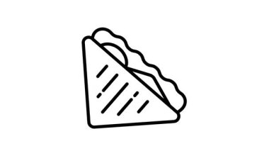 Ekmekli sandviçin son moda simgesi.