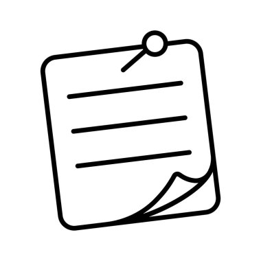 Anımsatıcı ve önemli görevler, modayı belirleyen ana hatlar için kağıt not