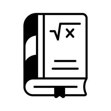 Dikkatlice dizayn edilmiş matematik kitabı, eğitim ve öğrenmenin muhteşem sembolü