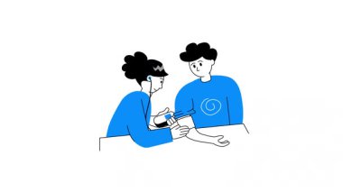 Şu elin çizdiği kan basıncının canlandırılmış resmine bakın.