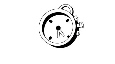 Çalışma zamanı ve aralıklarını izlemek için bir kronometre