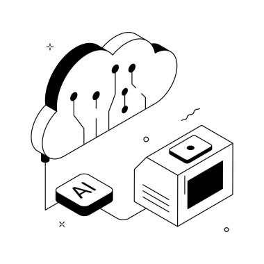 Yapay zeka ve akıllı veri akışı tarafından desteklenen Isometric bulut ağı