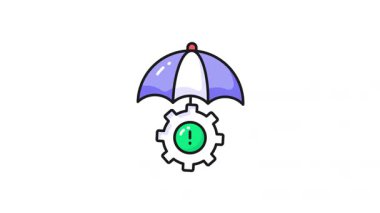 Modern tasarım tarzında risk yönetiminin bu göz alıcı vektör animasyonunu kontrol edin