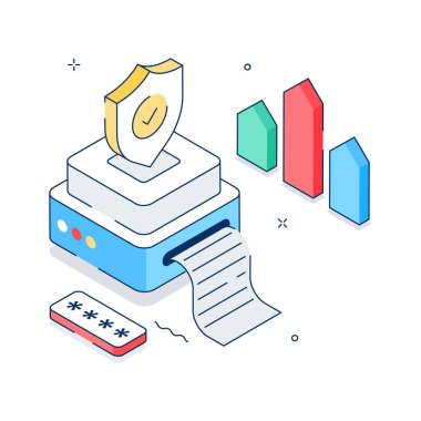 Şu inanılmaz finans veri koruma illüstrasyonuna bir bakın. Düzenlemesi kolay.